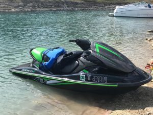 Side view of STX-15 Jet Ski