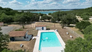 Neighborhood swimming pool