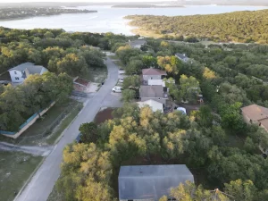 Canyon Lake aerial view of a nieborhood